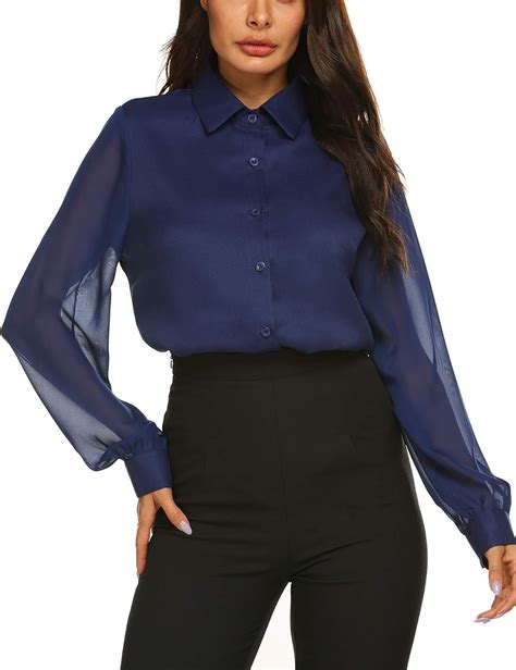 sheer top amazon|sheer through shirts for women.